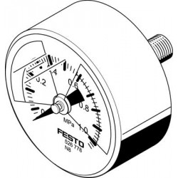 Manómetro MA-40-1,0-R1/8-MPA-E-RG Ref. FESTO 526778