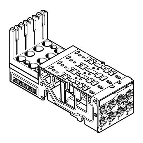 Placa Base VMPA1-AP-4-1-EMM-8 Ref. FESTO 546804