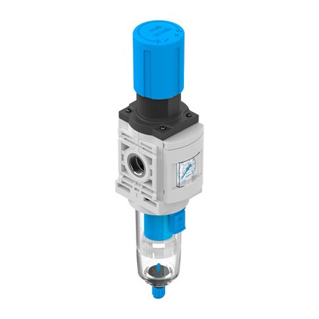 Unidad de Filtro y Regulador MS6-LFR-1/2-D6-E-P-M-AG-BAR-B Ref. FESTO 8098304
