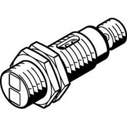 Sensor de Reflexión Directa Detector Óptico SOEG-RT-M18-NA-S-2L Ref. FESTO 547911
