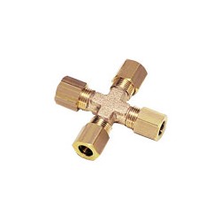 RACOR DE COMPRESION RACOR UNIVERSAL LATON UNION CRUZ IGUAL D16MM