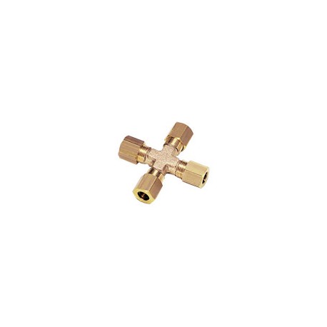 RACOR DE COMPRESION RACOR UNIVERSAL LATON UNION CRUZ IGUAL D16MM