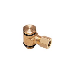 RACOR BANJO SIMPLE CODO BSP CILINDRICO D4 1/8