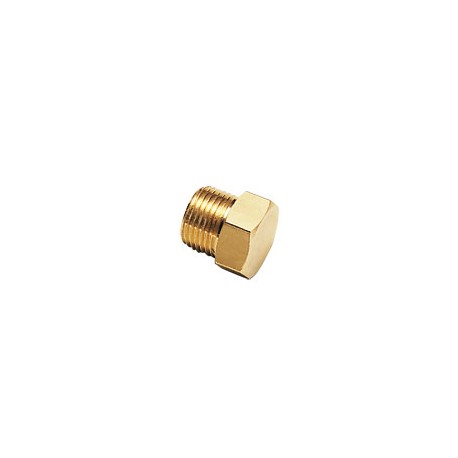 RACOR DE COMPRESION RACOR UNIVERSAL LATON ACCESORIO TAPON EXTREMO TUBO, ROSCA METRICA CILINDRICA D6M