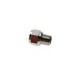 ACCESORIO ROSCADO ADAPTOR EN LATON NIQUELADO MACHO/HEMBRA REDUCCION MACHO BSPT HEMBRA ROSCA BSPP ROS