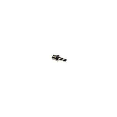 ACCESORIO ROSCADO ESPIGA ACANALADA EN LATON PARA TUBO FLEXIBLE CALIBRADO ESPIGA ACANALADA PARA TUBO