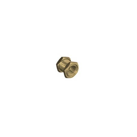 ACCESORIO ROSCADO ADAPTADORES DE LATON DOBLE HEMBRA PASATABIQUES ROSCA HEMBRA NPTF ROSCA NPTF1/2