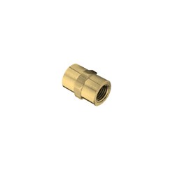 ACCESORIO ROSCADO ADAPTADORES DE LATON DOBLE HEMBRA MANGUITO HEXAGONAL ROSCA HEMBRA NPTF ROSCA NPTF1