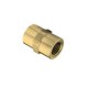 ACCESORIO ROSCADO ADAPTADORES DE LATON DOBLE HEMBRA MANGUITO HEXAGONAL ROSCA HEMBRA NPTF ROSCA NPTF3