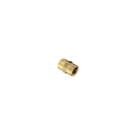 ACCESORIO ROSCADO ADAPTADORES DE LATON DOBLE HEMBRA MANGUITO HEXAGONAL ROSCA HEMBRA NPTF ROSCA NPTF3