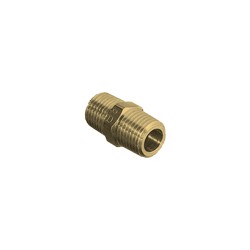ACCESORIO ROSCADO ADAPTADORES DE LATON DOBLE MACHO UNION ROSCA MACHO NPTF ROSCA NPTF1/2ROSCA NPTF1/4