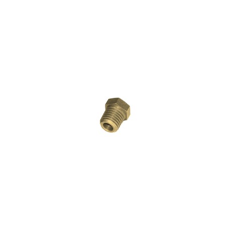 ACCESORIO ROSCADO ADAPTADORES DE LATON ACCESORIO TAPON HEXAGONAL ROSCA MACHO NPTF ROSCA NPTF1/4