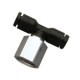 RACOR INSTANTANEO LF3000 POLIMERO HR PARA AIRE COMPRIMIDO IMPLANTACION TE ORIENTABLE ROSCA HEMBRA NP