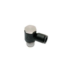 RACOR INSTANTANEO LF3000 POLIMERO HR PARA AIRE COMPRIMIDO IMPLANTACION BANJO SIMPLE, ROSCA MACHO BSP