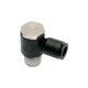 RACOR INSTANTANEO LF3000 POLIMERO HR PARA AIRE COMPRIMIDO IMPLANTACION BANJO SIMPLE, ROSCA MACHO BSP