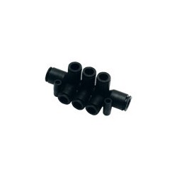 RACOR MULTI-CODO DESIGUAL CON ORIFICIO D10 8