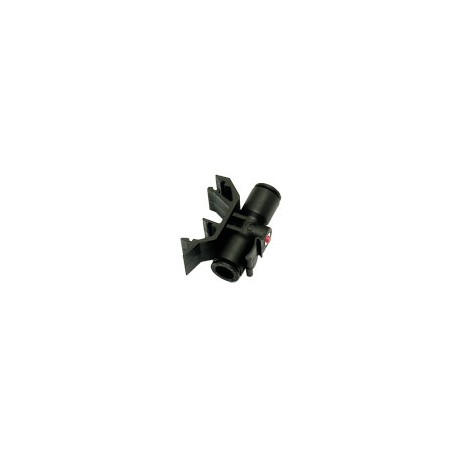RACOR INSTANTANEO LF3000 POLIMERO HR PARA AIRE COMPRIMIDO UNION BORNE DE CONEXION PARA 2 TUBOS EN LI