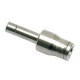 RACOR INSTANTANEO LF3600 LATON NIQUELADO PARA LIQUIDOS Y GASES ENCLAVABLE ADAPTADOR DE TUBO MILIMETR