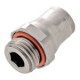 RACOR RECTO MACHO BSPCIL/METR/UNFD10 3/8