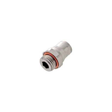 RACOR RECTO MACHO BSPCIL/METR/UNFD10 3/8