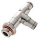RACOR INSTANTANEO LF3800-LF3900 ACERO INOXIDABLE AGRESIVOS FLUIDOS IMPLANTACION TE ORIENTABLE MACHO