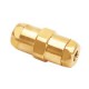 RACOR INSTANTANEO LF6100 LATON PARA LUBRICACION UNION UNION DOBLE IGUAL D6MM JUNTA NBR