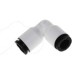 RACOR INSTANTANEO LF RESPIRACION Y FLUIDOS MEDICOS TUBE/TUBE CODO IGUAL D12MM JUNTA EPDM