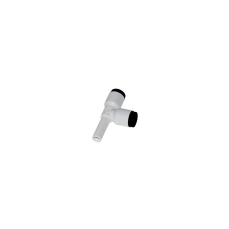 RACOR INSTANTANEO LF RESPIRACION Y FLUIDOS MEDICOS PLUG-IN TE IGUAL CON ESPIGA LISA D4MM JUNTA EPDM
