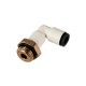 RACOR INSTANTANEO LF RESPIRACION Y FLUIDOS MEDICOS IMPLANTACION CODO ORIENTABLE MACHO BSP CIL. METRI