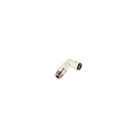 RACOR INSTANTANEO LF6900 IMPLANTACION CODO RiGIDO, ROSCA MACHO BSPT D6MM ROSCA R1/4 JUNTA EPDM