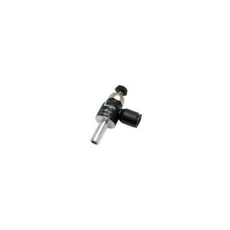 RACOR CON FUNCION NEUMATICA RACOR REGULATOR DE CAUDAL VERSION POLIMERO BANJO ENCLAVABLE REGULADORES