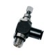 RACOR CON FUNCION NEUMATICA RACOR REGULADOR DE CAUDAL VERSION METALICA LATON BANJO CON TORNILLO EXTE