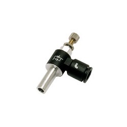 RACOR CON FUNCION NEUMATICA RACOR REGULATOR DE CAUDAL VERSION POLIMERO BANJO ENCLAVABLE REGULADORES