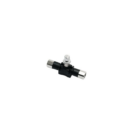 RACOR CON FUNCION NEUMATICA RACOR REGULATOR DE CAUDAL VERSION POLIMERO EN LINEA EN LINEA DE CONEXION