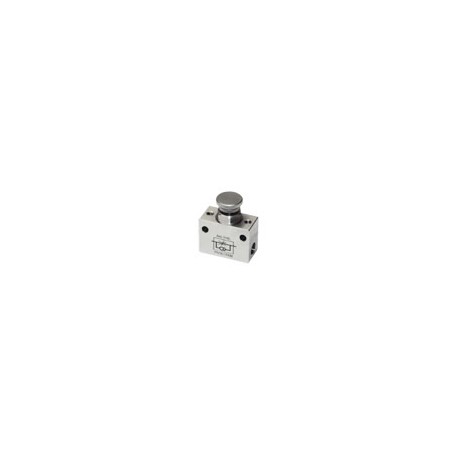 RACOR CON FUNCION NEUMATICA RACOR REGULADOR DE CAUDAL VERSION METALICA ACERO INOXIDABLE EN LINEA CON