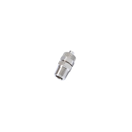 RACOR DE COMPRESION CONECTOR PL IMPLANTACION RACOR DE ENTRADA RECTO ROSCA MACHO BSP CON. D4x6MM ROSC