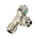 RACOR DE COMPRESION CONECTOR PL IMPLANTACION RACOR DE ENTRADA TE ROSCA MACHO LATERAL BSPT D4x6MM ROS