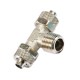 RACOR DE COMPRESION CONECTOR PL IMPLANTACION RACOR DE ENTRADA TE ROSCA MACHO CENTRAL BSP CON. D4x6MM