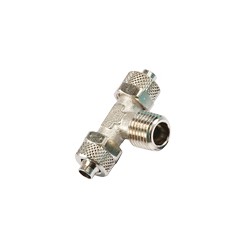 RACOR DE COMPRESION CONECTOR PL IMPLANTACION RACOR DE ENTRADA TE ROSCA MACHO CENTRAL BSP CON. D4x6MM