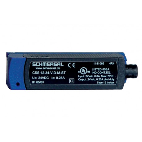 Sensor de seguridad electrónico CSS 12-34-V-D-M-ST