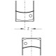 Sensor de seguridad electrónico CSS 12-34-V-D-M-ST