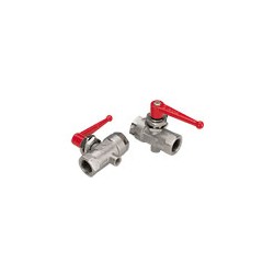 VALVULA INDUSTRIALE VALVULA EN LATON PARA BAJA Y MEDIA PRESION 2 VIAS RECTAS VALVULA DOBLE HEMBRA,PU