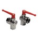 VALVULA CODO DOBLE H. CON PURGA G3/4