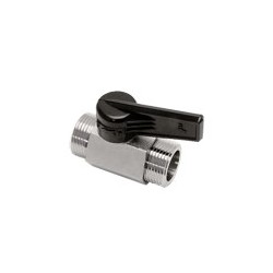 VALVULA INDUSTRIALE VALVULA EN LATON PARA BAJA Y MEDIA PRESION 2 VIAS RECTAS SERIE LIGERA VALVULA SE