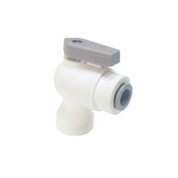 VALVULA INDUSTRIALE VALVULA DE POLIMERO VaLVULA POLIMERO LIQUIFIT MINI-VALVULAS POLIMERO EN CODO D1/