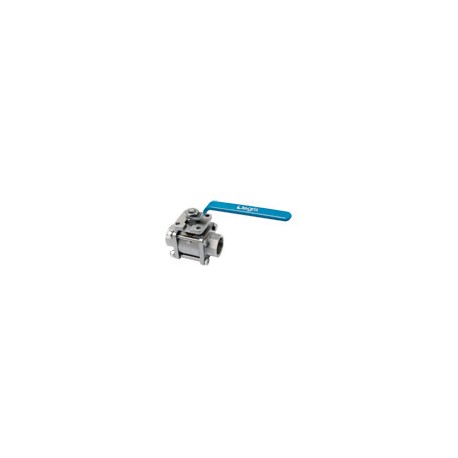 VALVULA SERIE ACERO INOX. 2H.1"