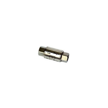 RACOR CON FUNCION NEUMATICA RACOR DE OBTURACION ANTI-RETORNO UNIDIRECCIONAL HEMBRA-HEMBRA BSPT ROSCA