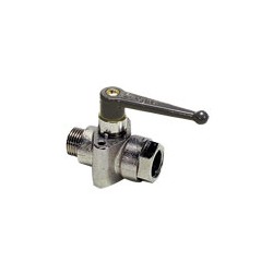 VALVULA CON FIJACION M/H G3/8 12