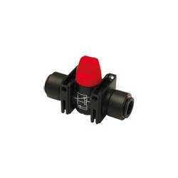VALVULA INDUSTRIALE MINI-VALVULA DE 2 VIAS CON PURGA 3/2 CON PURGA DE CONEXION INSTANTANEA D10MM JUN