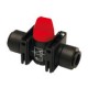 VALVULA INDUSTRIALE MINI-VALVULA DE 2 VIAS CON PURGA 3/2 CON PURGA DE CONEXION INSTANTANEA D12MM JUN